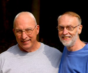 Big John on the left and our mutual friend Randy 