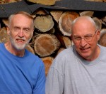 Randy (left) and John Helinski from an earlier visit.